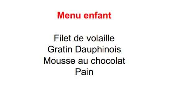 Le menu de votre mariage !!! - 3