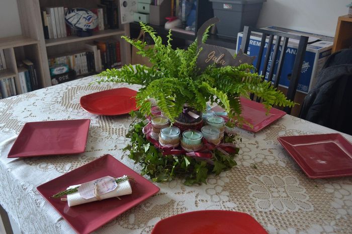 Tests centres de table - 1