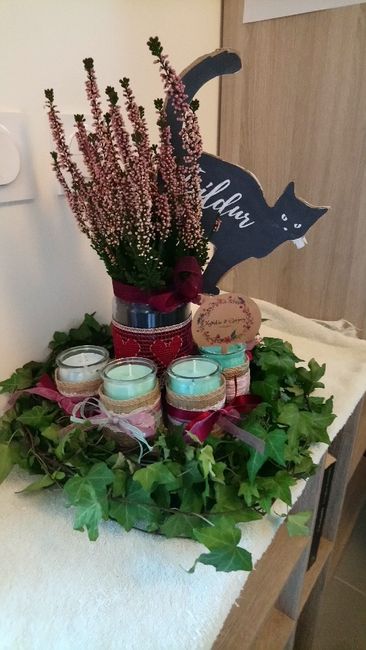 Tests centres de table - 2