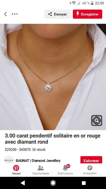 Bijoux portés le jour j - 3