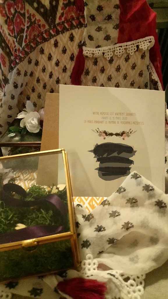 Faire-parts et boite d'alliances - 3