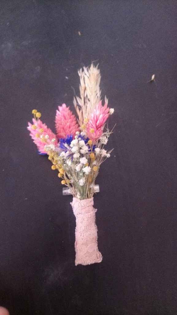 Boutonnières marié / témoins / père & frère ❤️ - 3