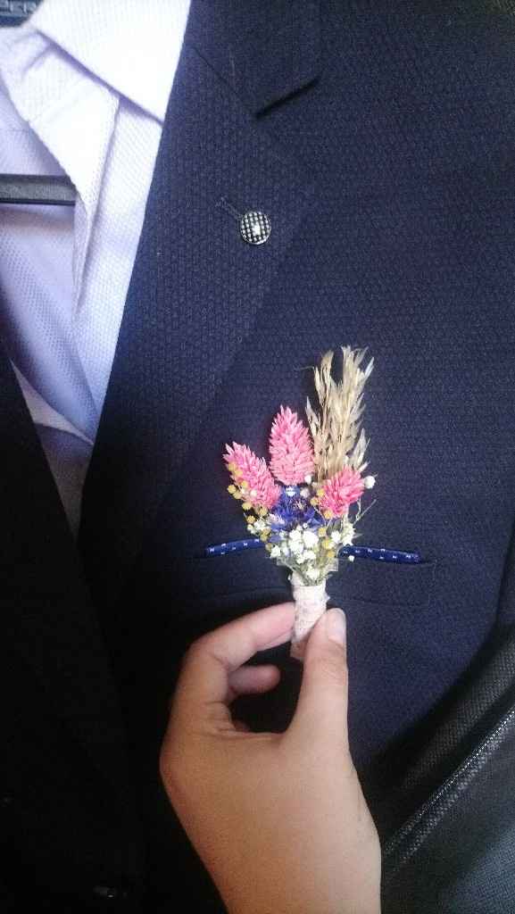 Boutonnières marié / témoins / père & frère ❤️ - 6