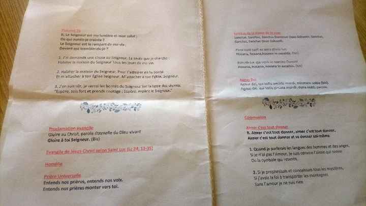 Livret de cérémonie religieux 👰✨ - 3