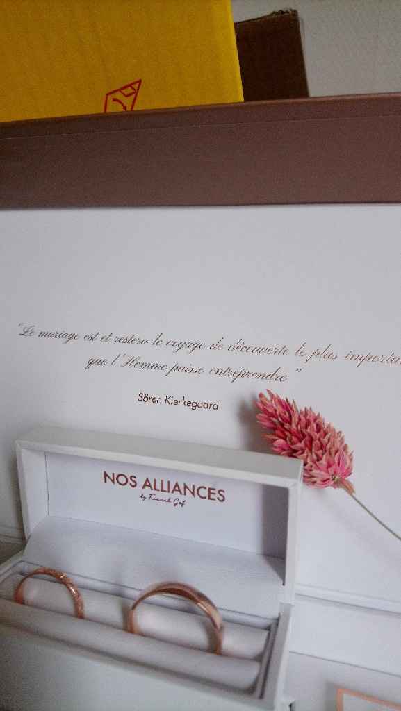 Alliances or rose 750 - 1