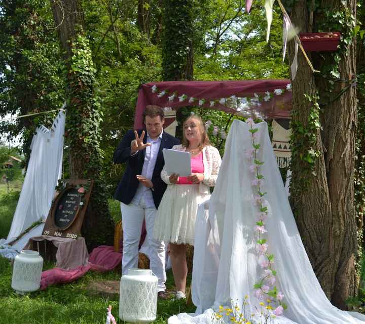 Notre cérémonie laïque ♡ Samedi 9 mai 2020 ♡ - 11