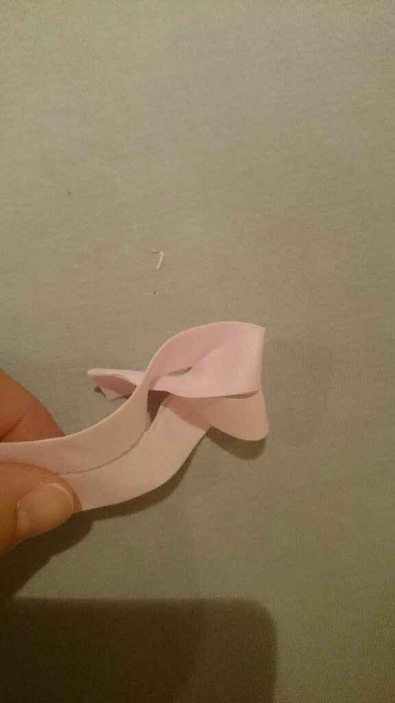 Rose tissu - 5