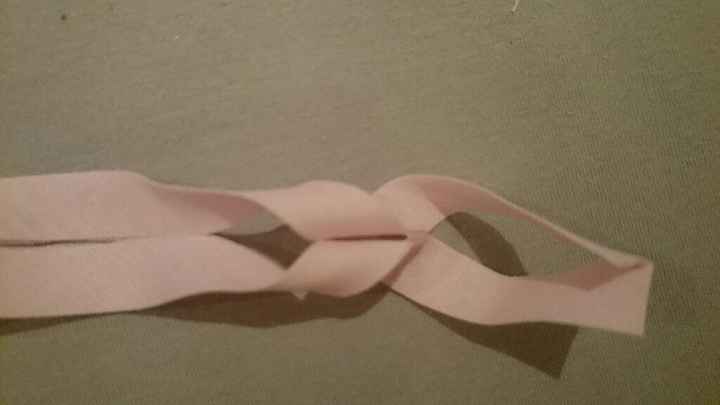 Rose tissu - 6