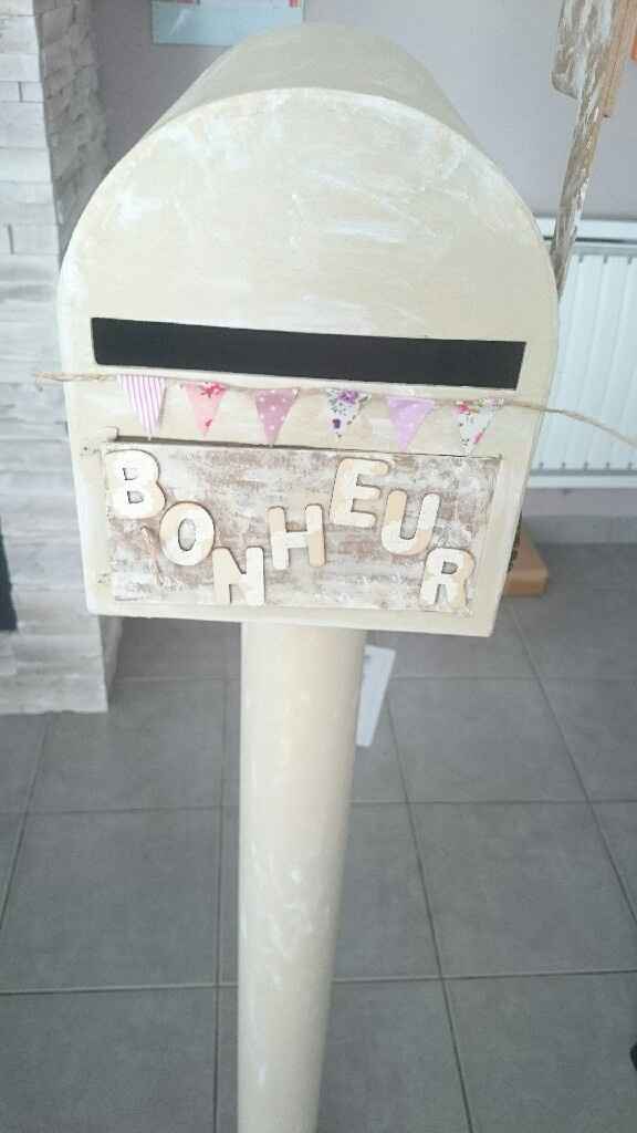 Diy urne boîte aux lettres première étape - 1