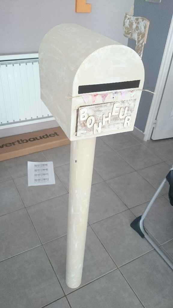 Diy urne boîte aux lettres première étape - 4