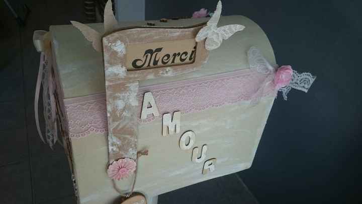 Diy urne boîte aux lettres fini - 3