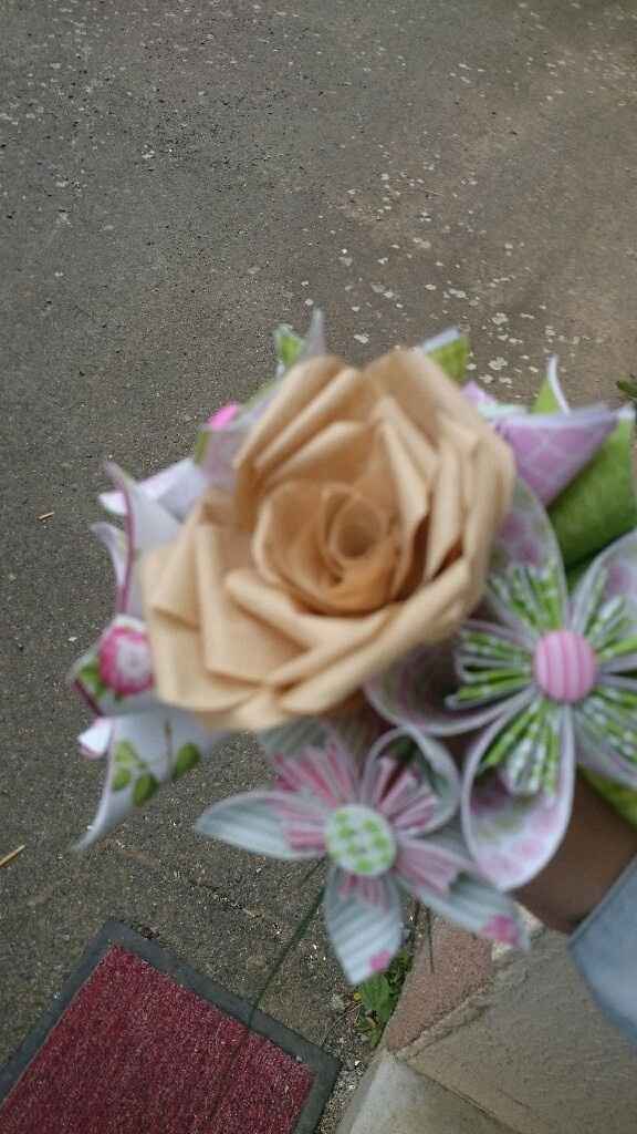 Essaie fleur origami - 1
