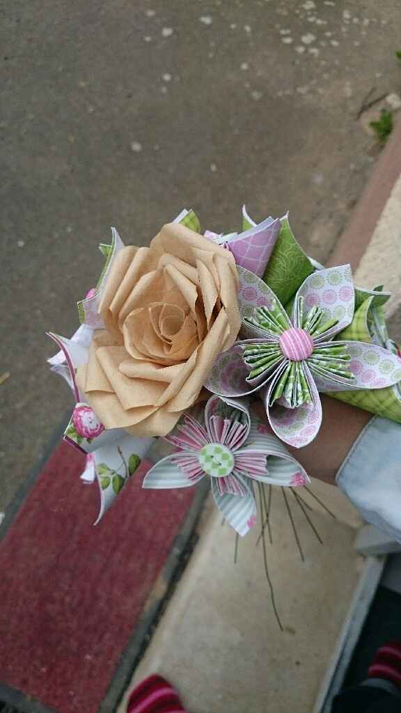 Essaie fleur origami - 2