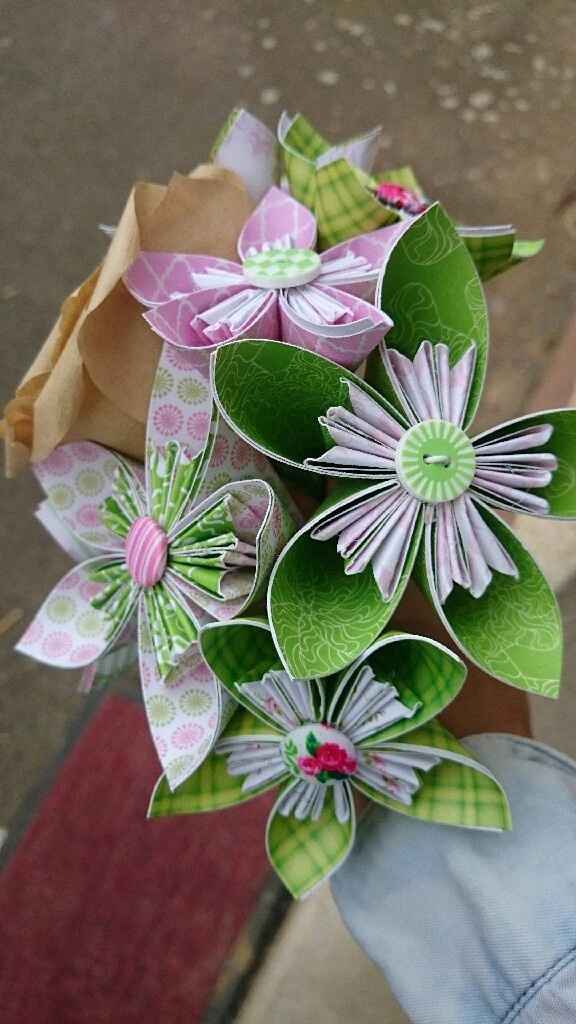 Essaie fleur origami - 3