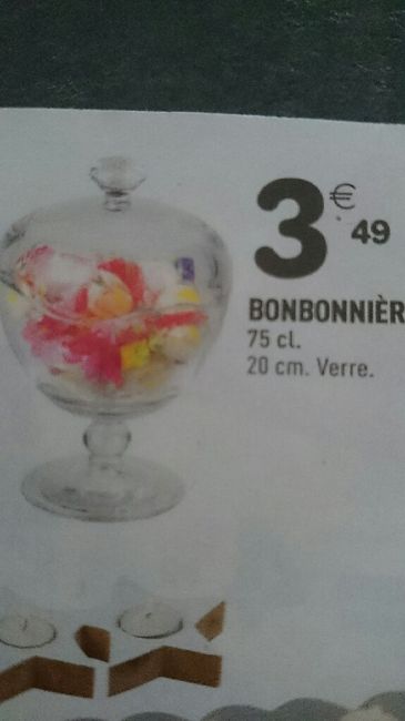 Bonbonnières pas cher ? help - 1