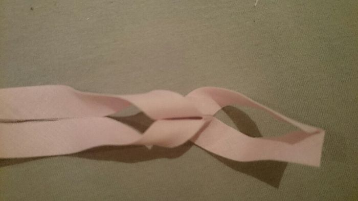 Rose tissu - 6
