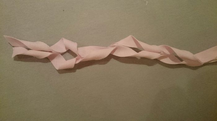 Rose tissu - 7