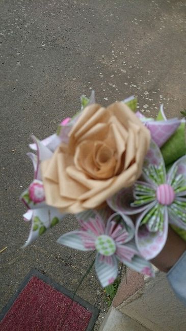 Essaie fleur origami - 1