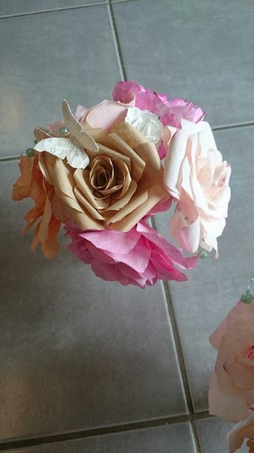 Diy  bouquet petite demoiselle d'honneur - 2