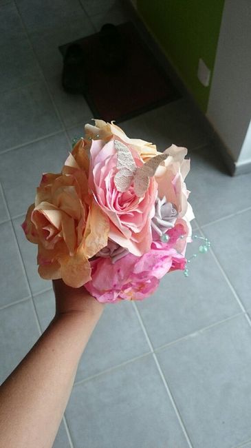 Diy  bouquet petite demoiselle d'honneur - 3