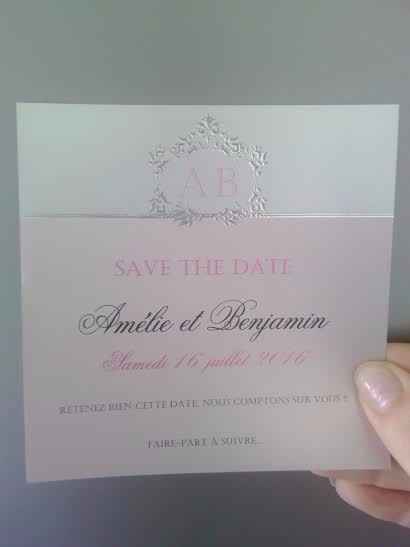 Notre save the date