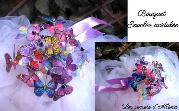 bouquet de papillons