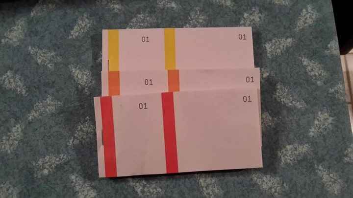 Tickets pour la tombola