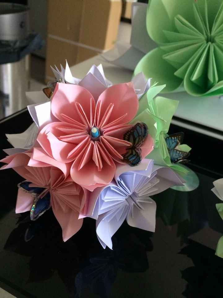 bouquet origami