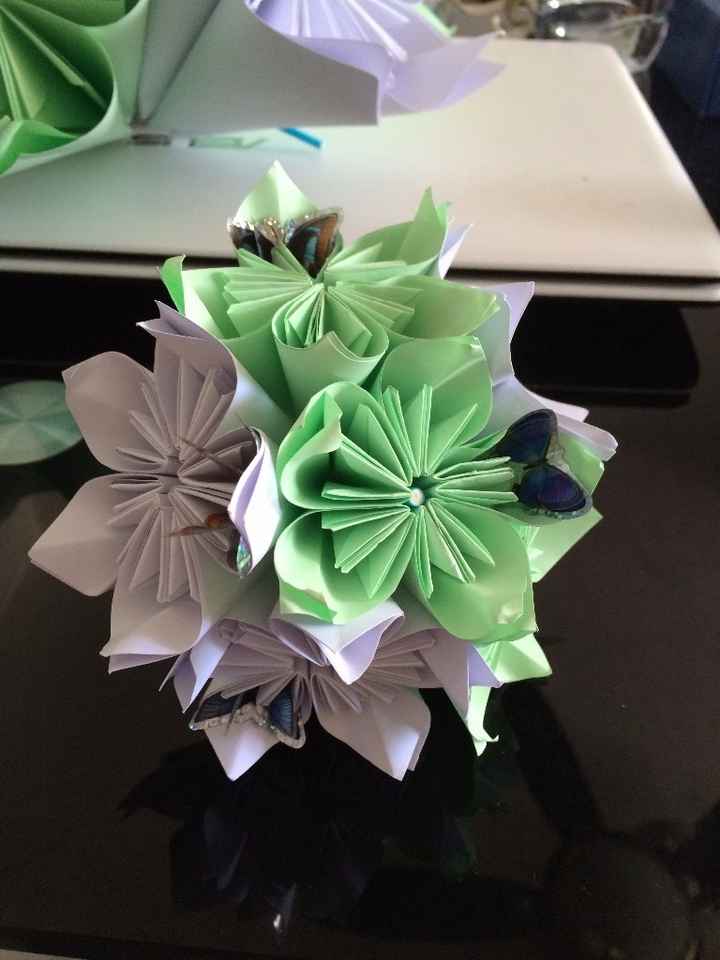 bouquet origami