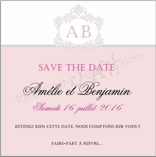 Save the date 2 