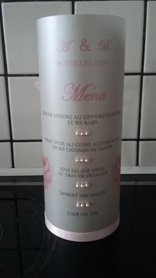 Menu photophore