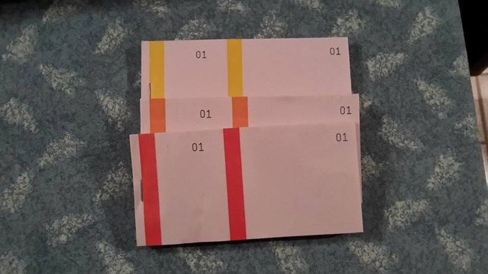 Tickets pour la tombola