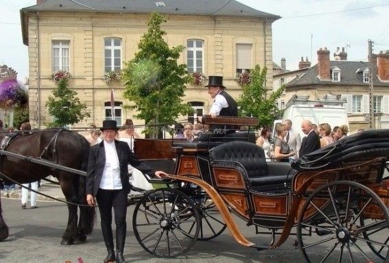 La calèche pour le mariage