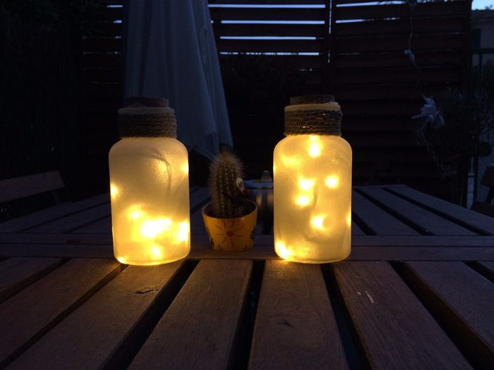 pots avec leds