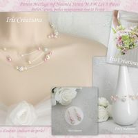 parure noumée strass