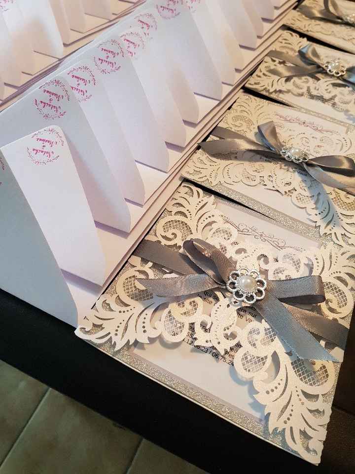  Faire part fait main fini :) - 1