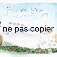 Save the date aquarelle 🥰 - 1