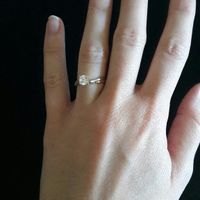 Avez-vous publié une photo de votre bague de fiançailles ? - 1