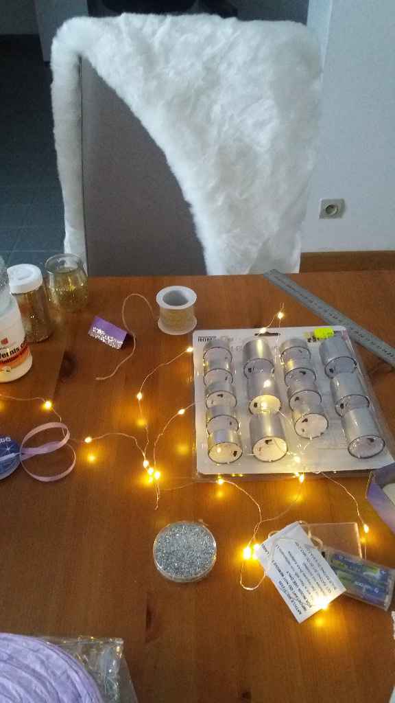 Paillettes et étole fourrure