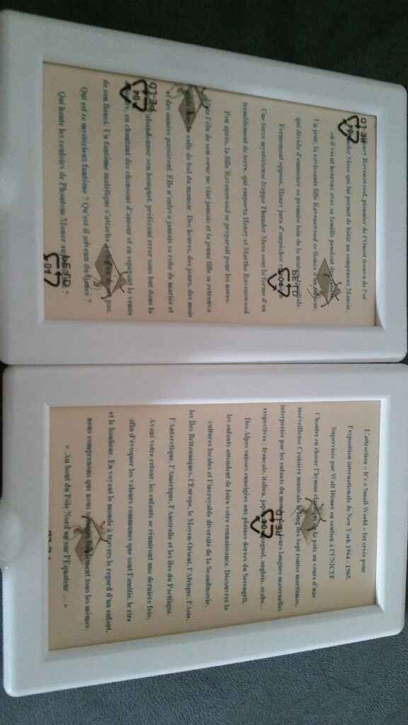 Affiche  nom de table fini - 8