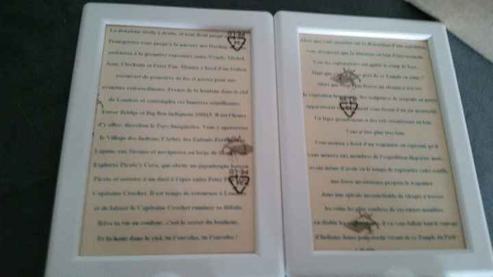 Affiche  nom de table fini - 10