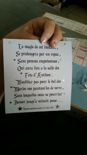 Faire part terminé enfin presque lol - 3