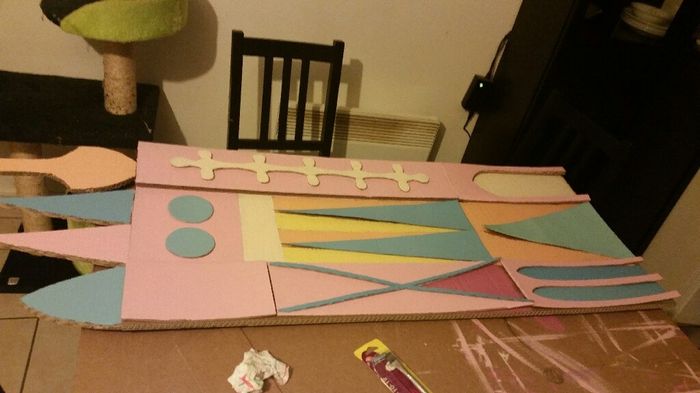 3m9 sur 7m 2eme panneau de peinture - 1