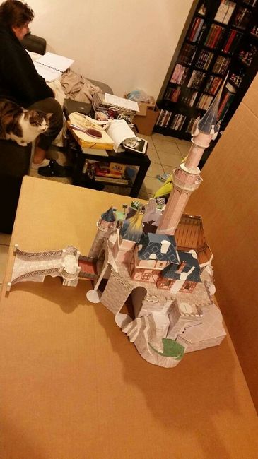 Avancement de la construction chateau épisode  4 - 4