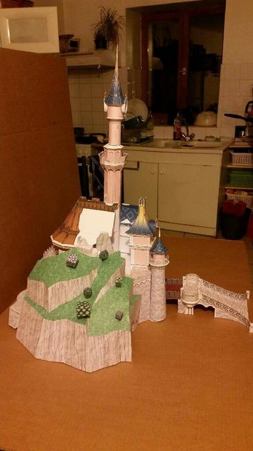 Avancement de la construction chateau épisode  4 - 5