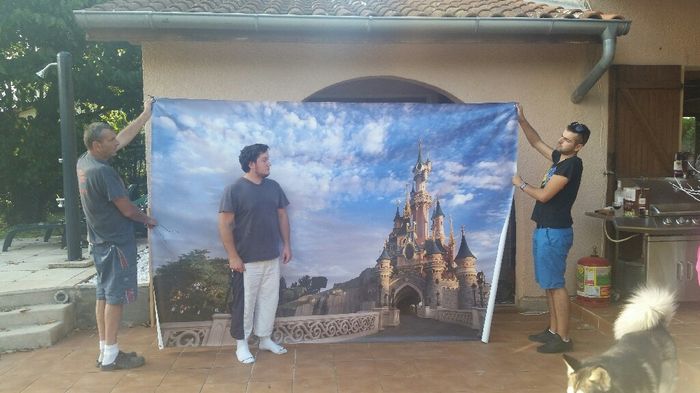Fond de photomontage disney - 1