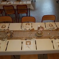 Les tables presque terminées