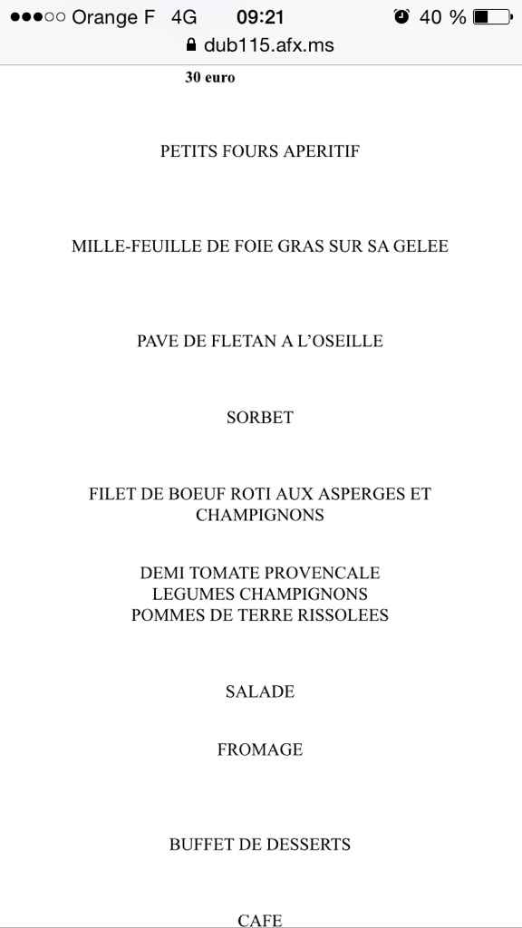 Mon repas - 1
