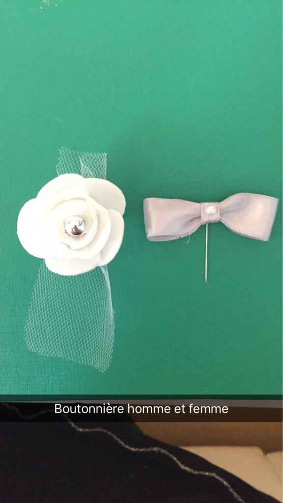 Boutonnière hommes et femmes - 1