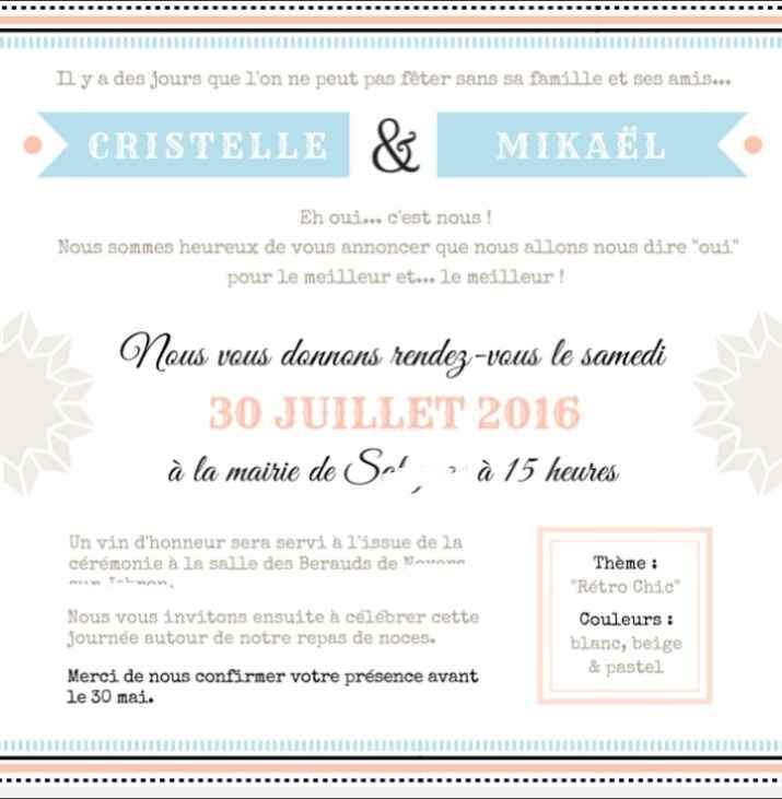 Pour celles qui font leurs faire-part : bon plan - 1